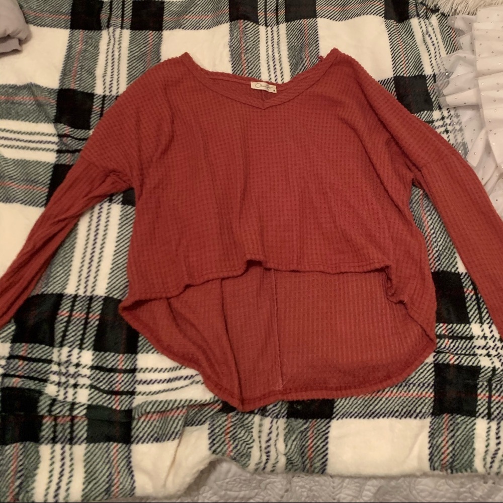 Cropped sweater